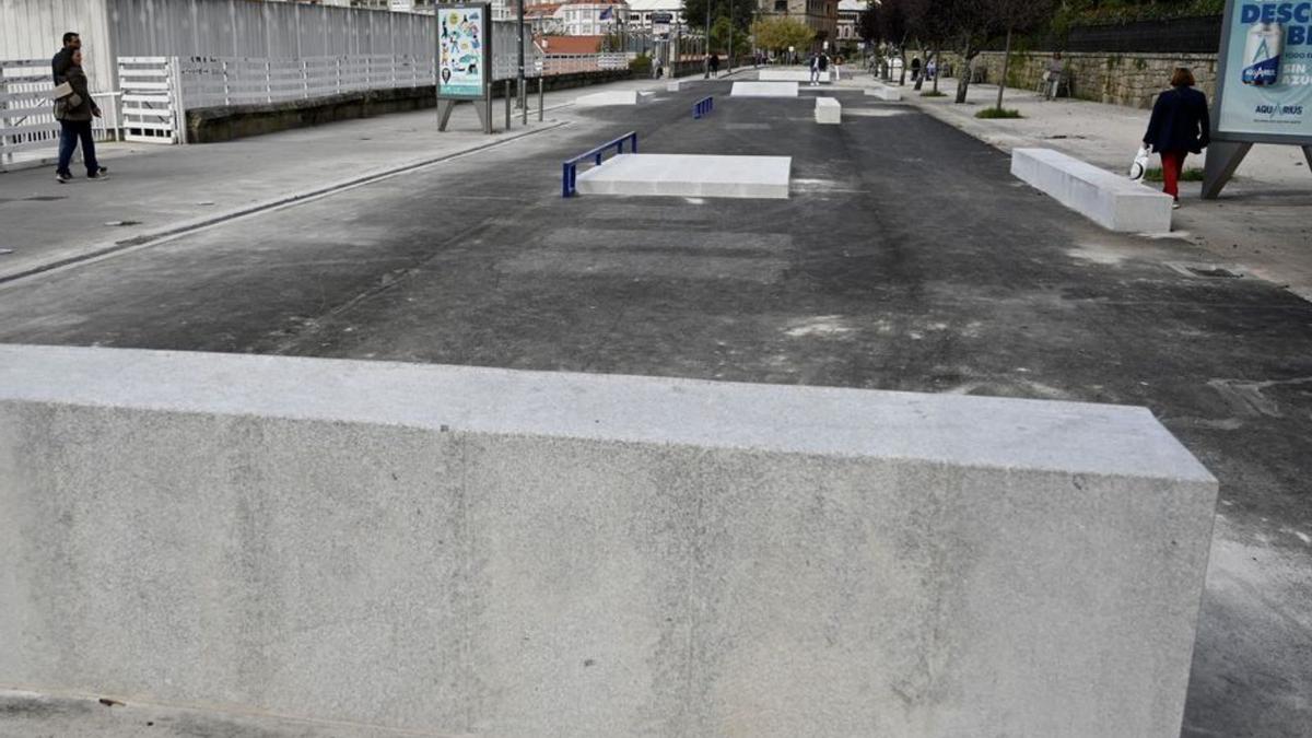 Estado actual del skatepark de Reina Victoria.   | // RAFA VÁZQUEZ