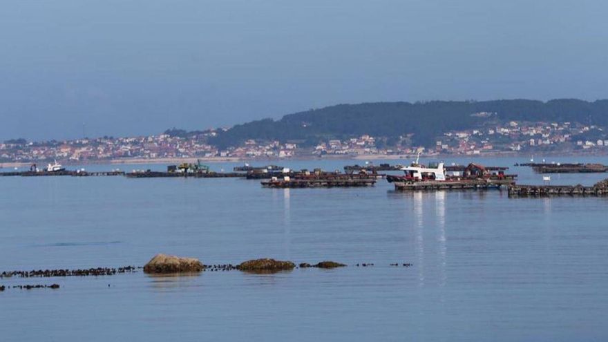 Imagen de archivo de la ría de Arousa.