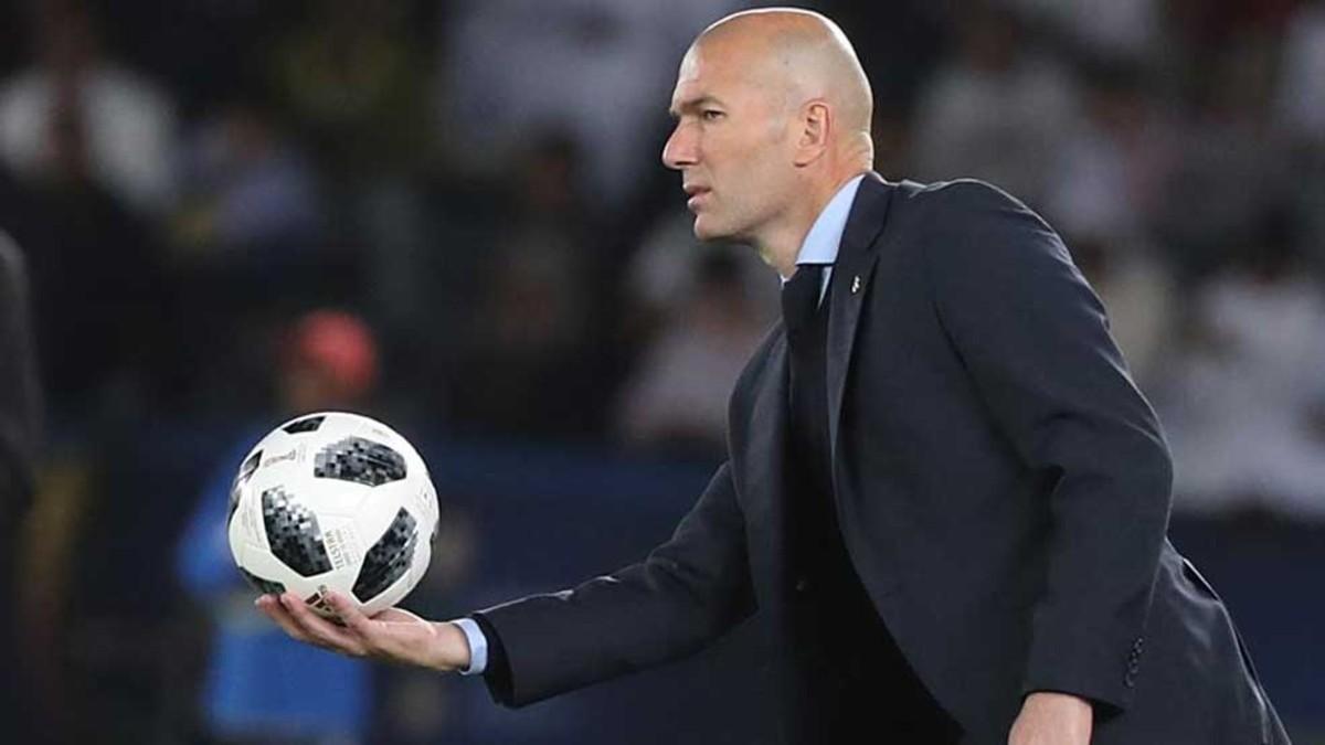 Zinedine Zidane, entrenador del Real Madrid