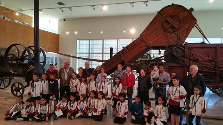 Cita intergeneracional en el Museo Aquagraria