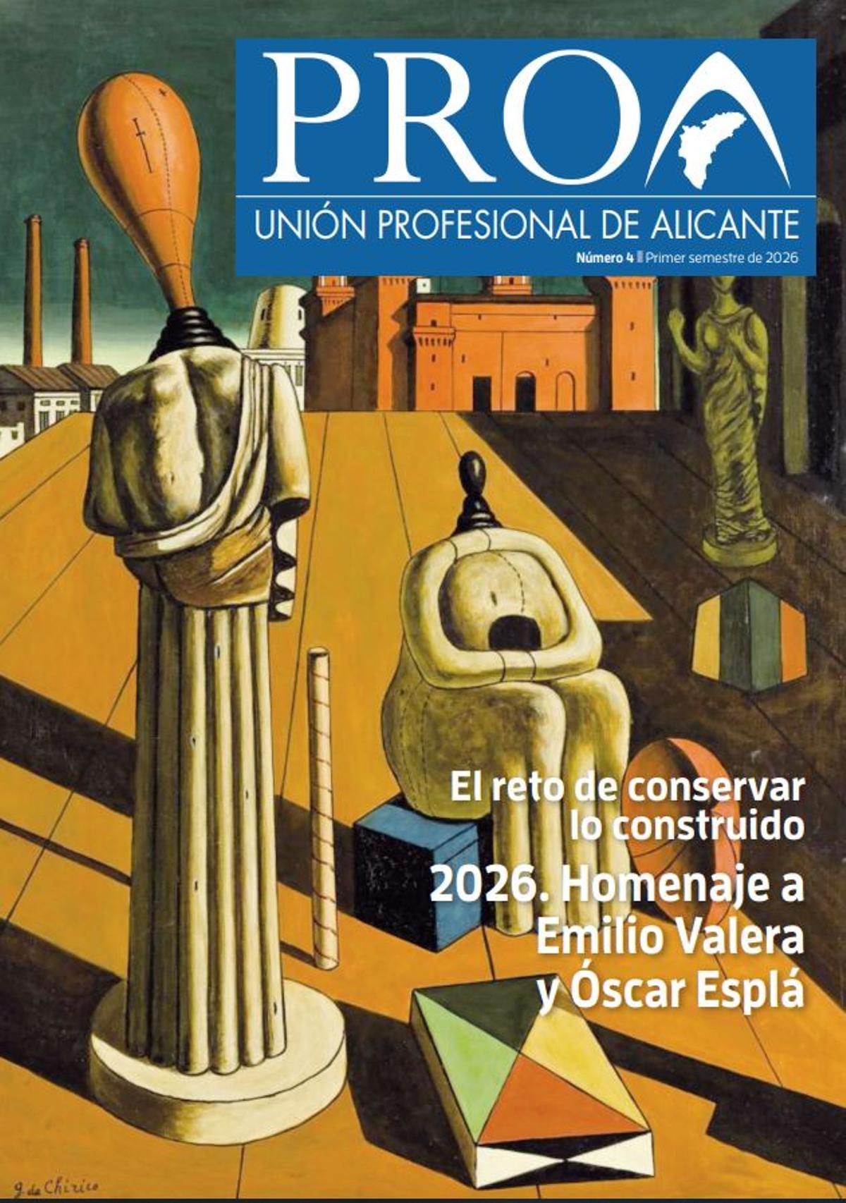 Portada del nuevo número de la revista PROA