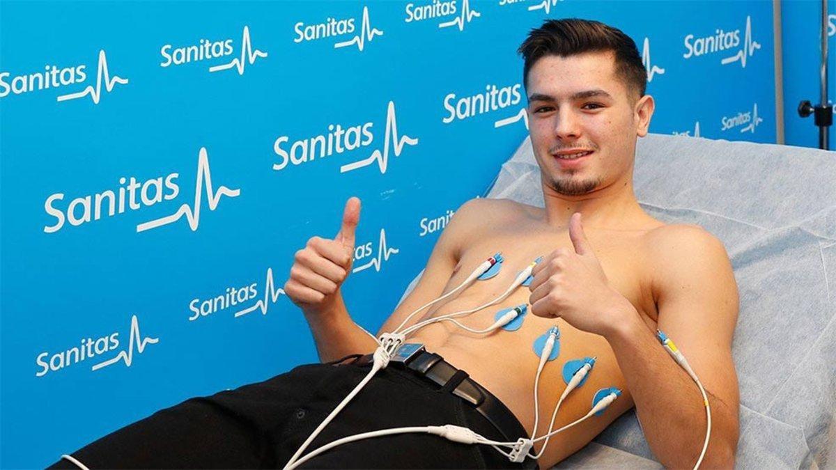 Brahim Díaz pasó reconocimiento médico