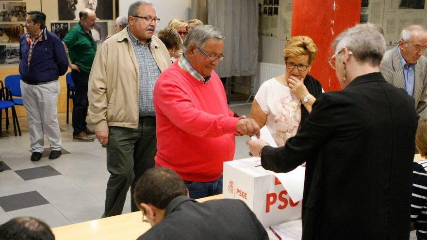 Más del 50% de los militantes del PSOE de Zamora emite su voto