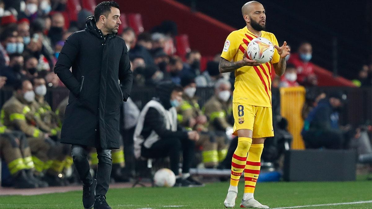 ¡Dani Alves en estado puro! Así han sido los primeros minutos de su 'redebut' con el Barça