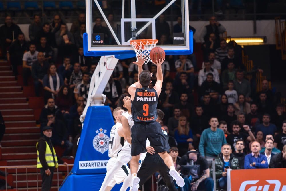 Partido Partizan - Valencia Basket