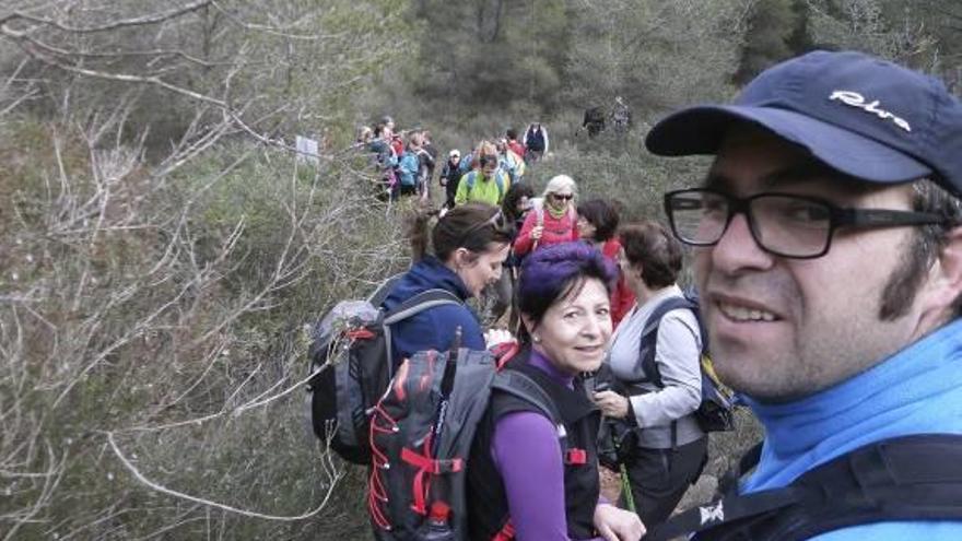 El Grupo de Senderismo Puçol arranca el año en la Calderona