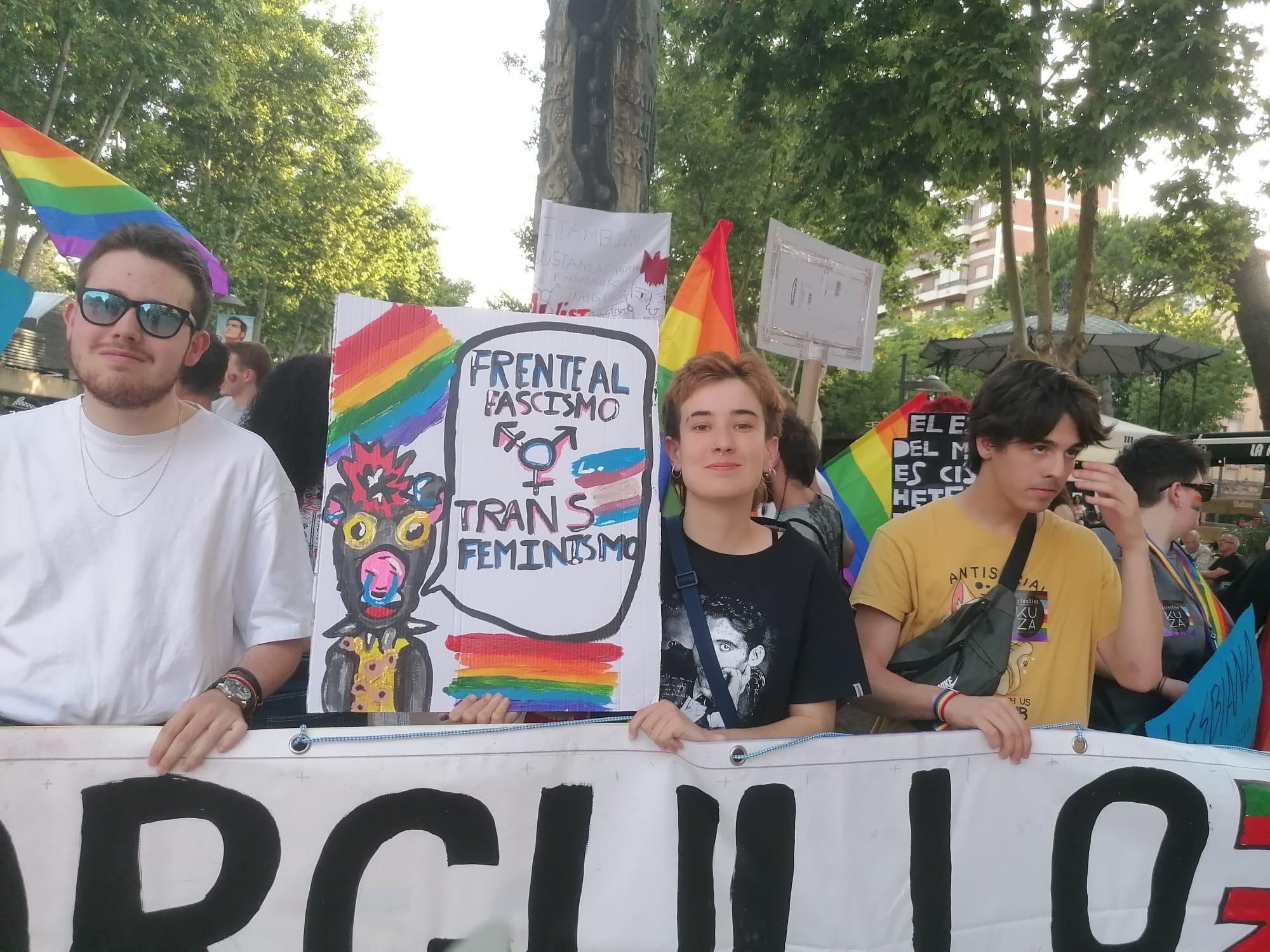 Primera manifestación del Orgullo LGTBIQ+ en Zamora