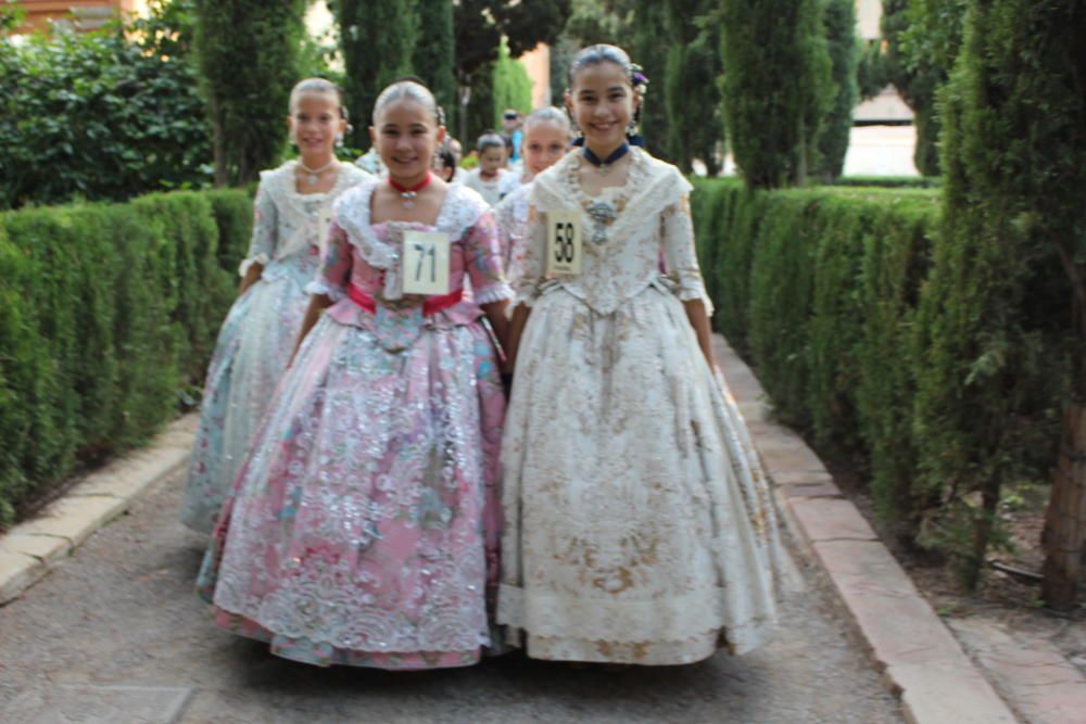 Los Jardines de Monforte acogieron la prueba de las infantiles con moño único