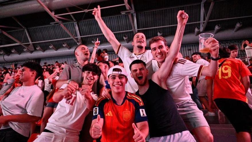 Así se vivió el pase de España a cuartos en el Príncipe Felipe: pasión en el templo del baloncesto