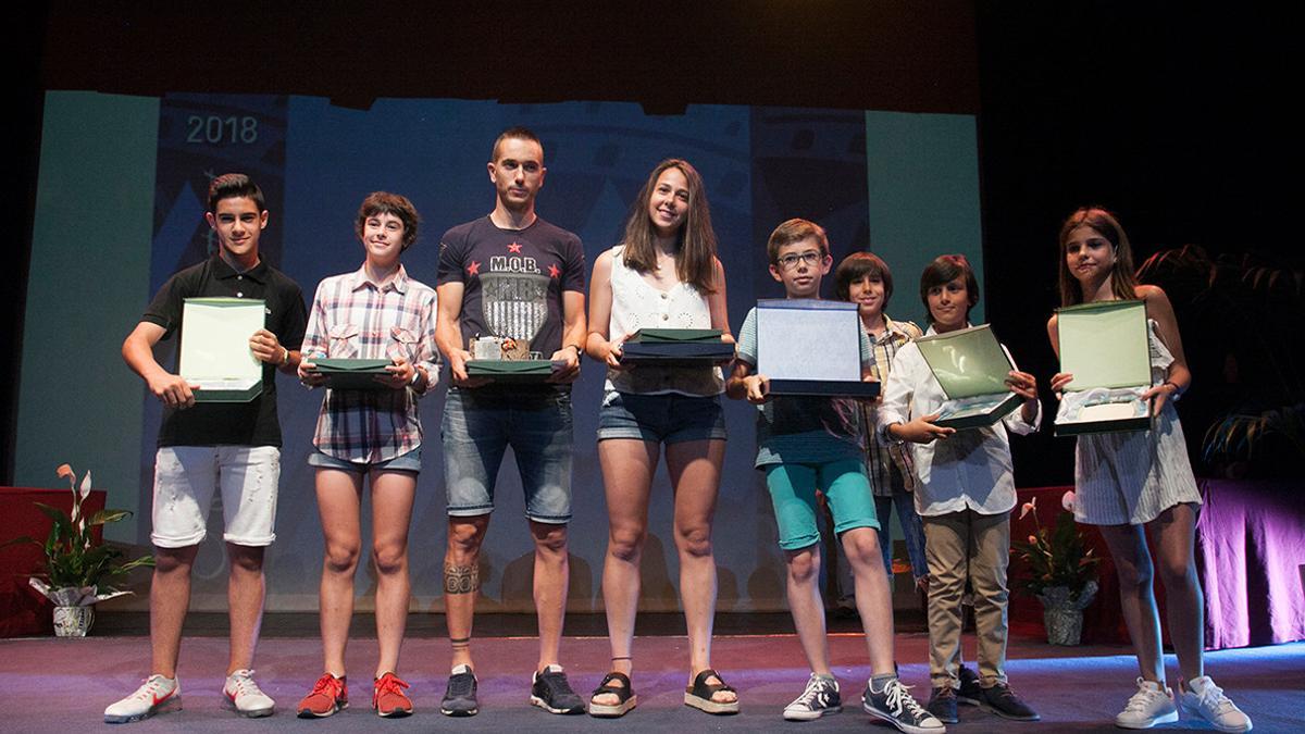 Celebración de la Nit de l'Esport de Parets del Vallès.