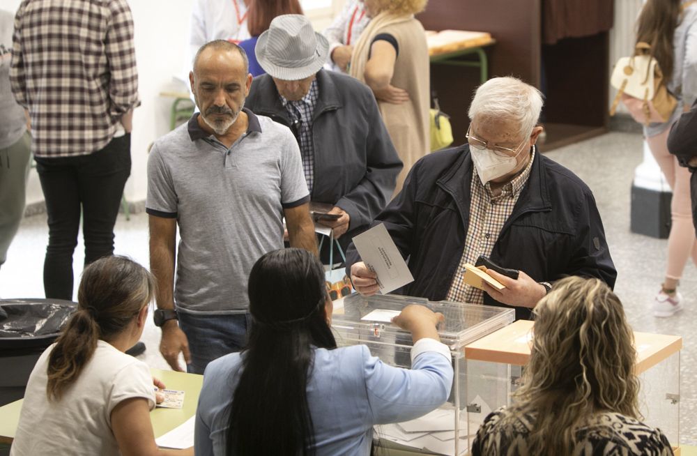 Arranca la jornada electoral del 28M en Sagunt