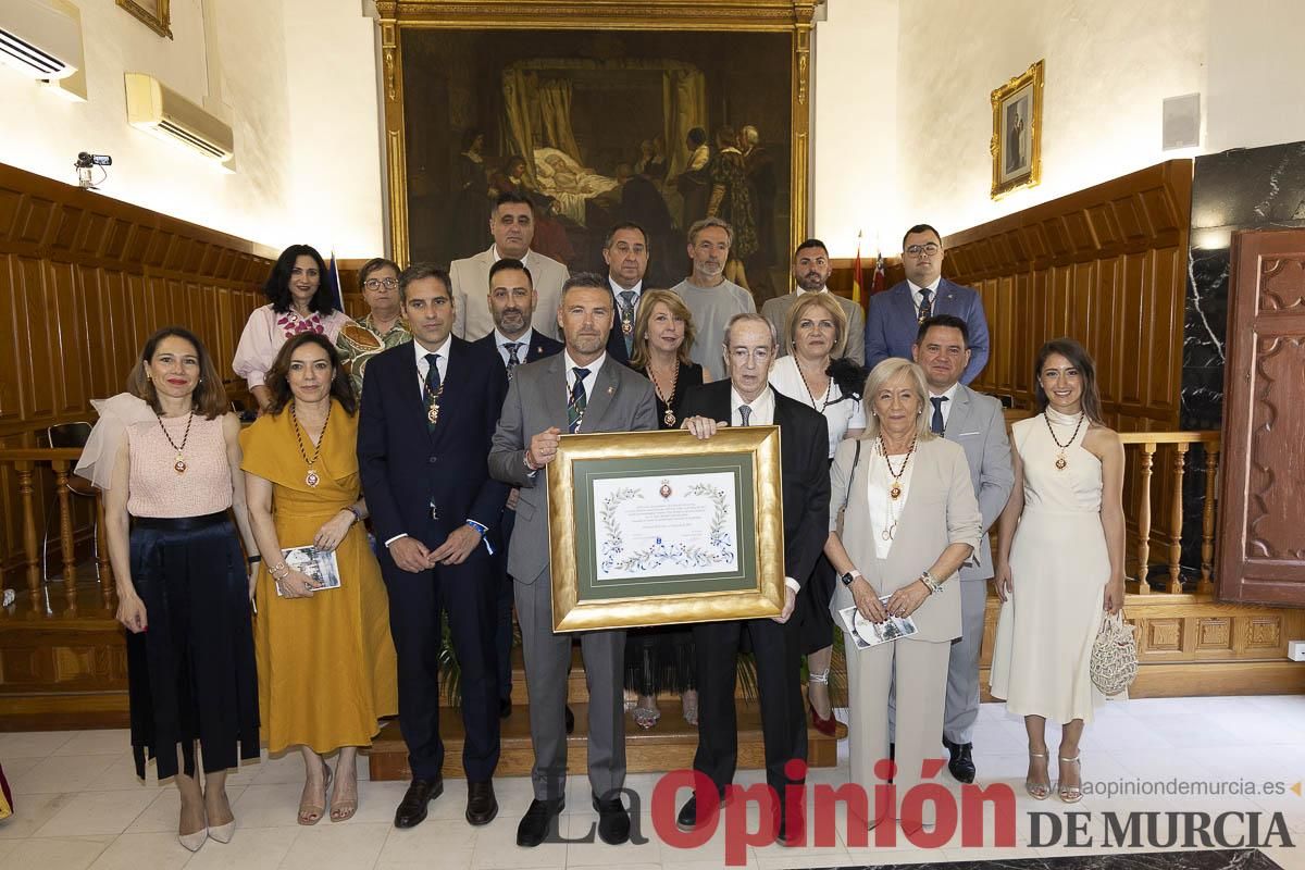 Así se ha vivido el emocionante acto del nombramiento de 'Hijo Predilecto' de Caravaca al doctor Juan Manuel Laborda