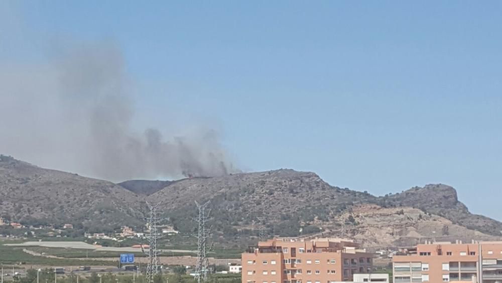 Incendio en Les Valls