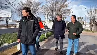 Crece la alerta en Badajoz: Gévora, Sagrajas y Novelda podrían quedarse incomunicadas