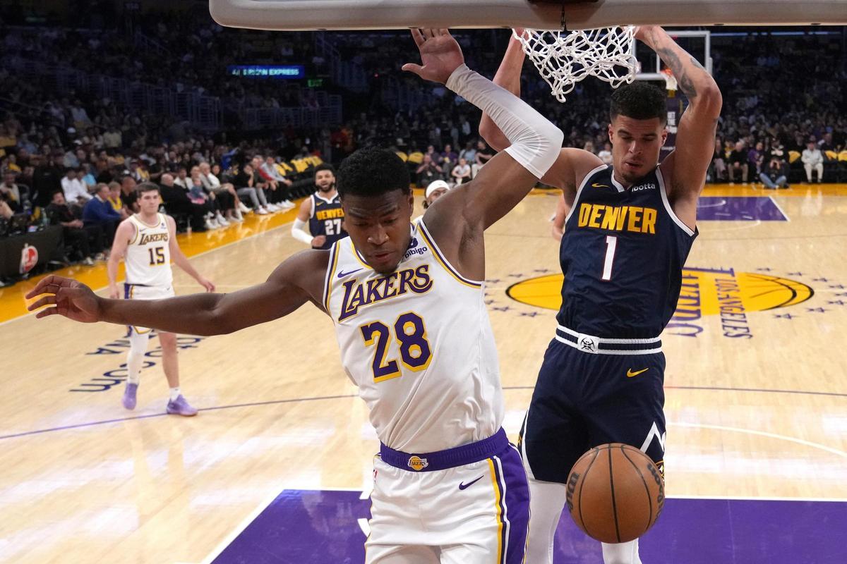 Los Denver Nuggets eliminaron a Los Angeles Lakers.