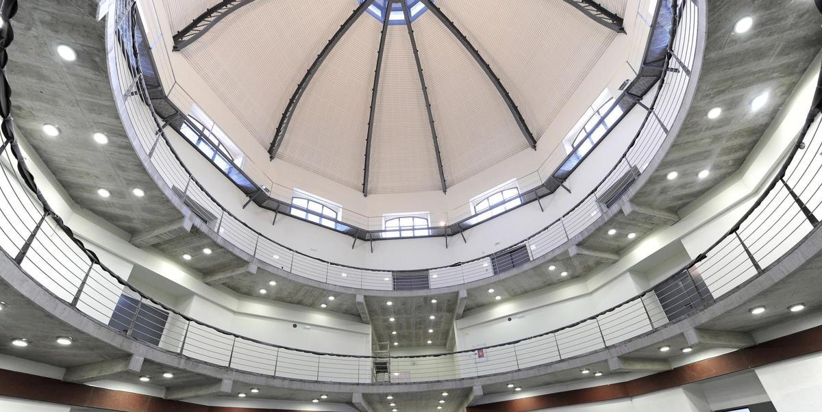 La cúpula del Archivo Histórico de Asturias.