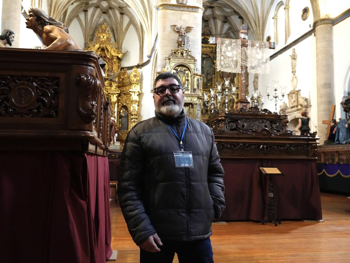 Lorenzo Fonseca en la iglesia San Andrés