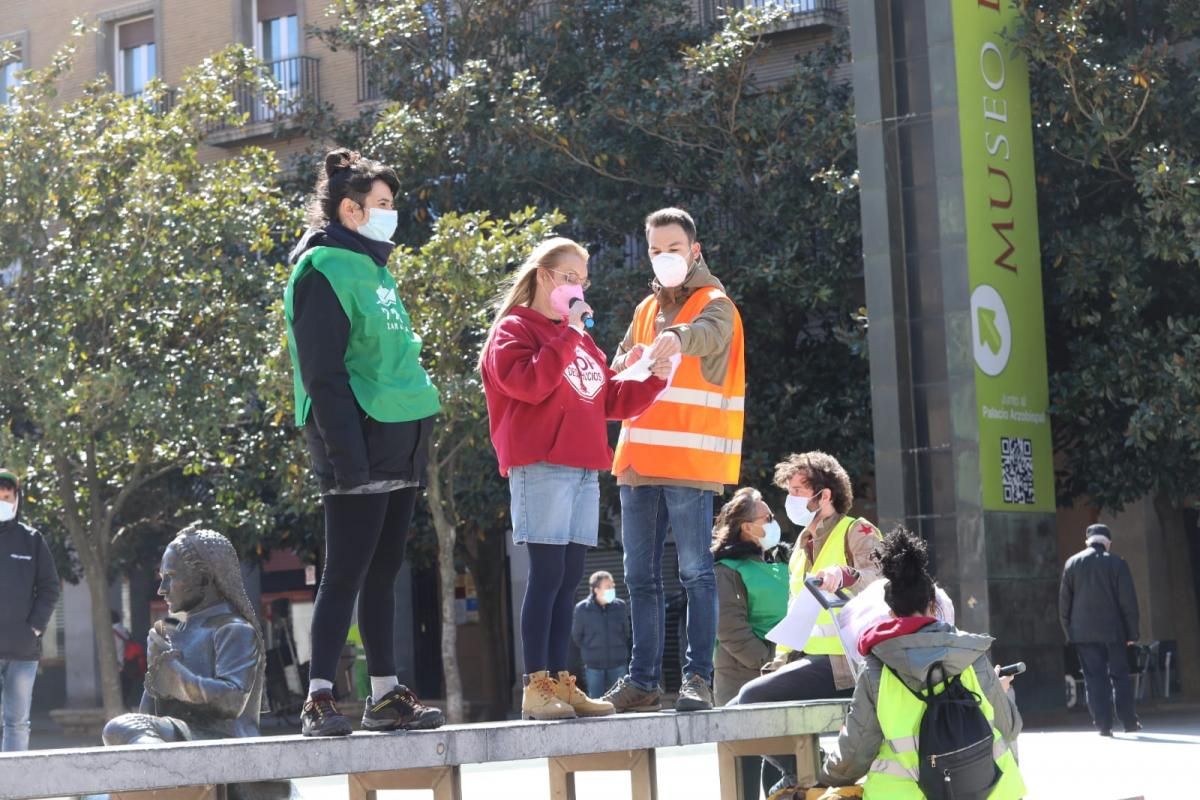 Zaragoza sale a las calles para exigir el derecho a la vivienda