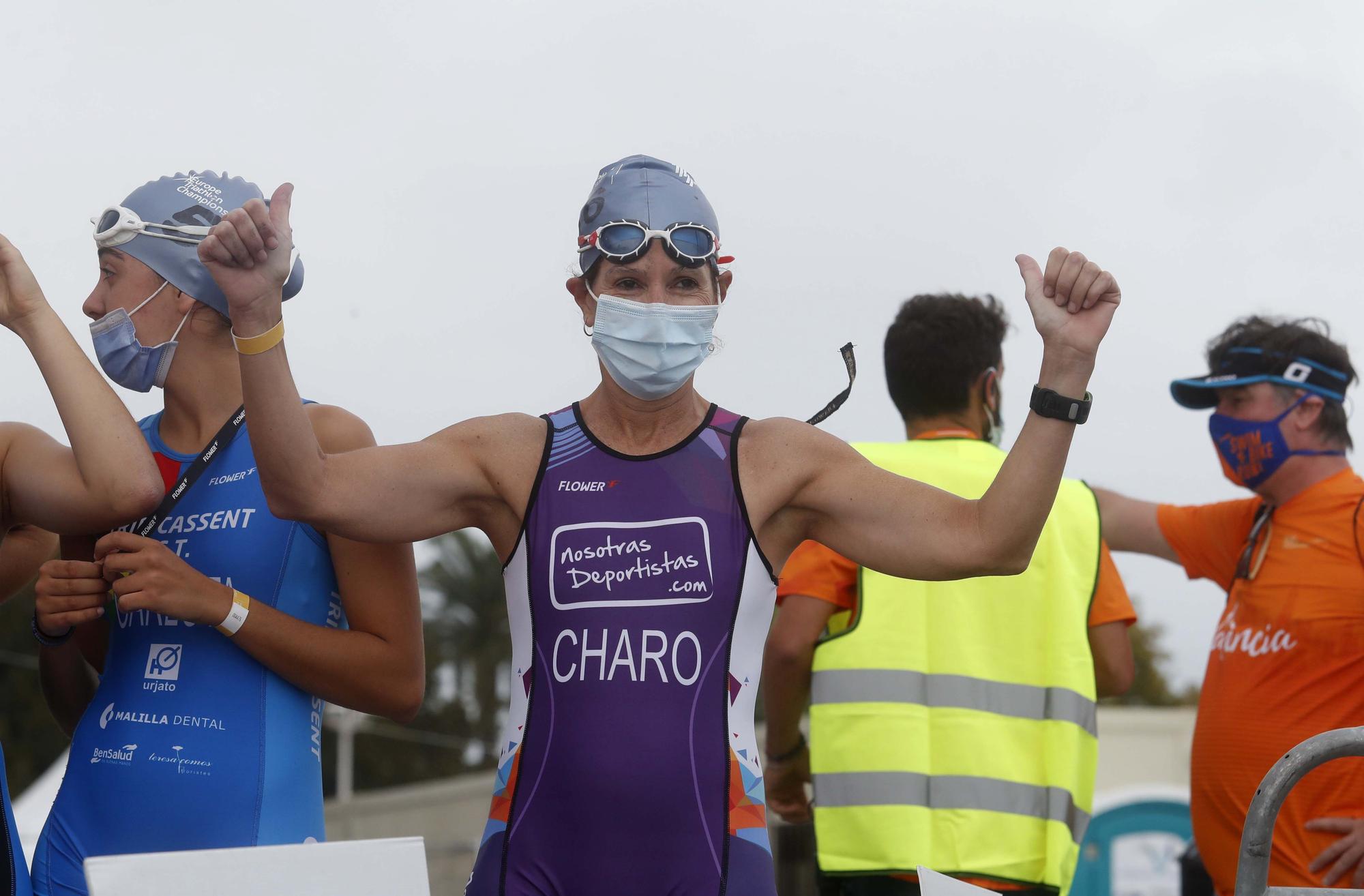 Europe Triathlon Championships Valencia 2021.  Supersprint Open masculino y femenino