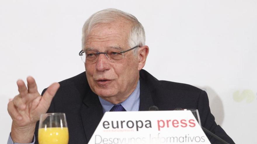 El ministro de Exteriores, Josep Borrell.