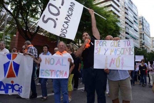 Marcha en Murcia para reivindicar una mayor visibilidad de los enfermos mentales