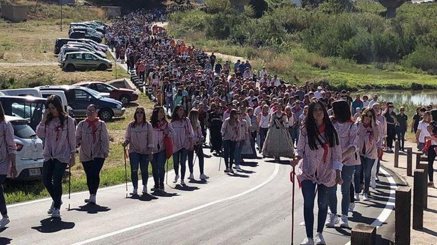 Más de 9.000 personas peregrinan a Santa Quitèria en Almassora