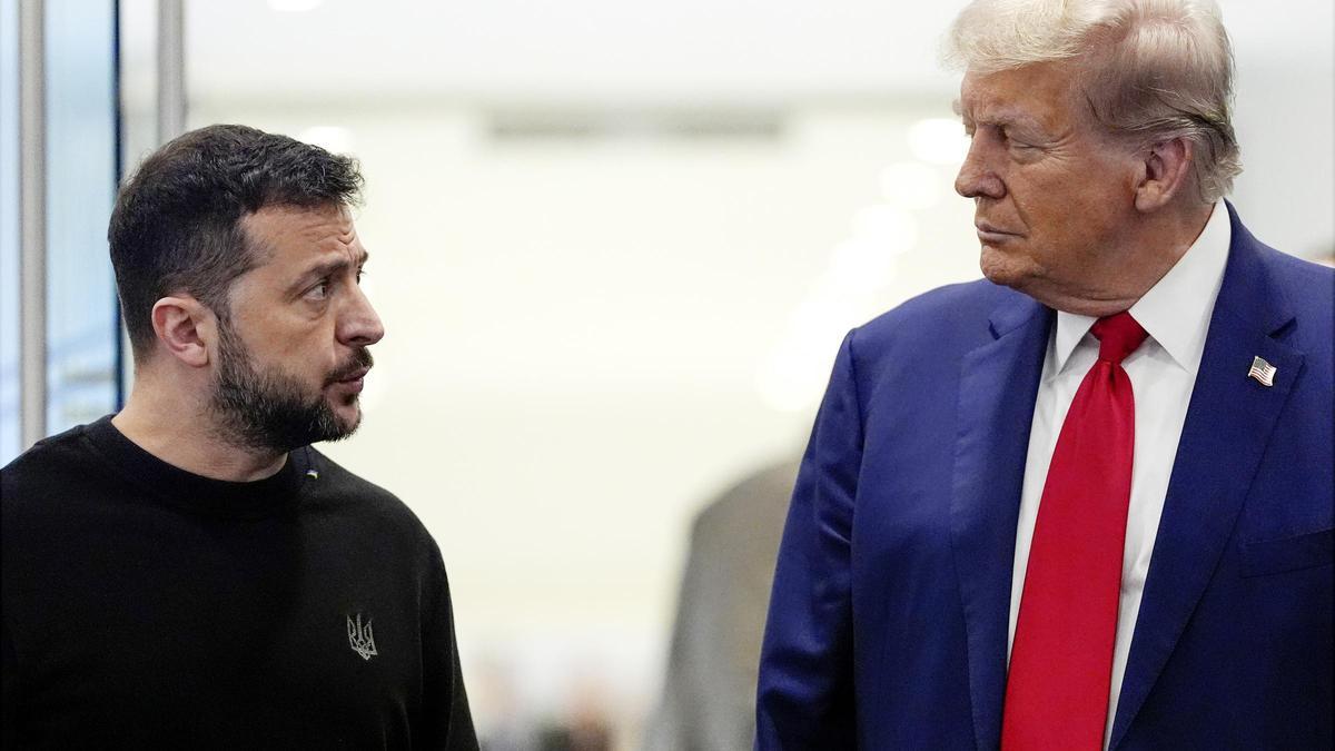 Zelenski y Trump, en una reunión el pasado septiembre.