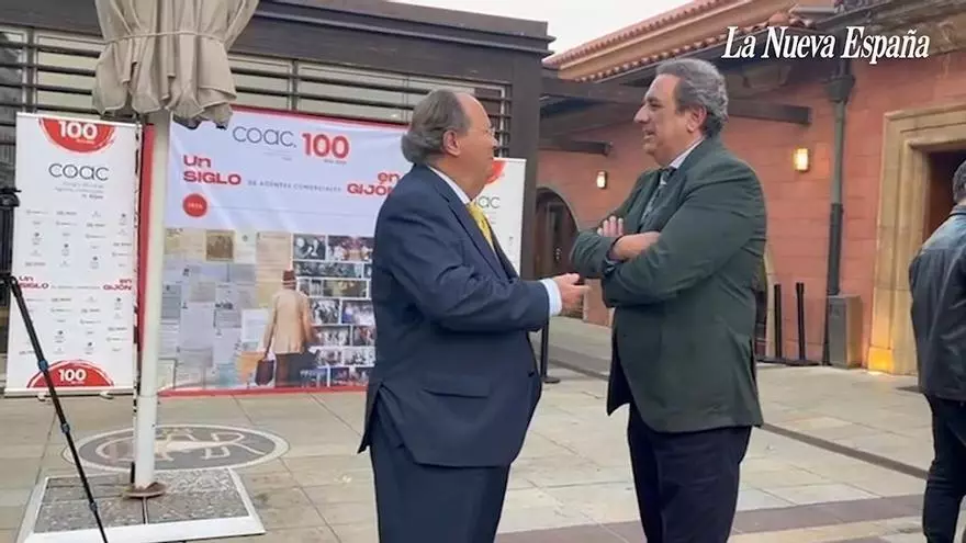VÍDEO: El Colegio de Agentes Comerciales de Gijón celebra 100 años