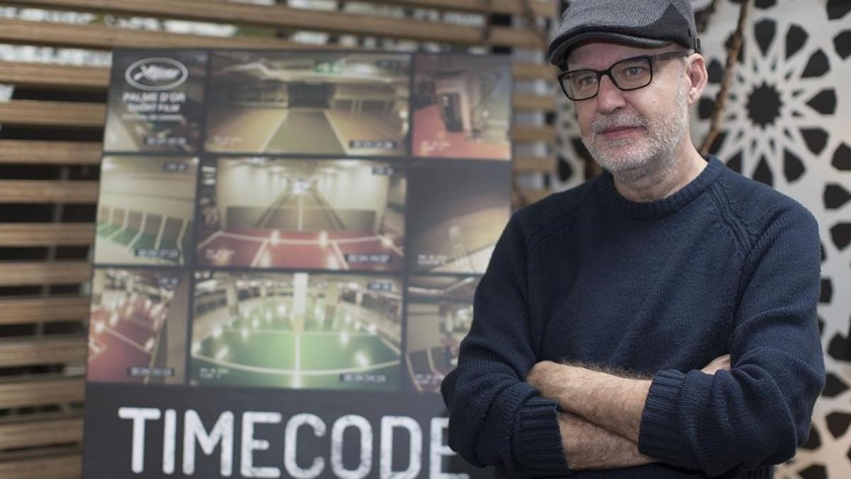 Juanjo Giménez, director de 'Timecode', fotografíado en Los Ángeles.