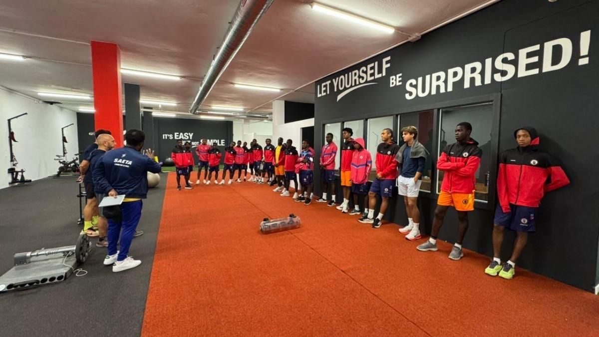 Preparación física de la selección de Haití Sub-17