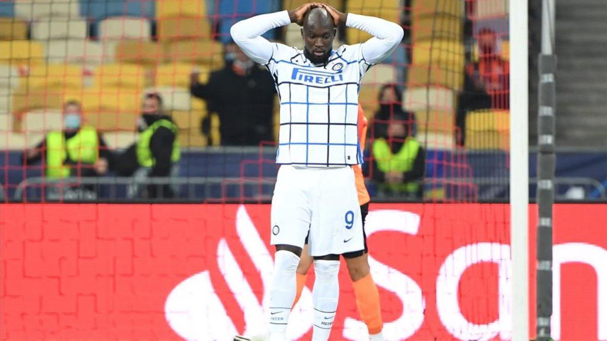 Lukaku puede no jugar contra el Madrid