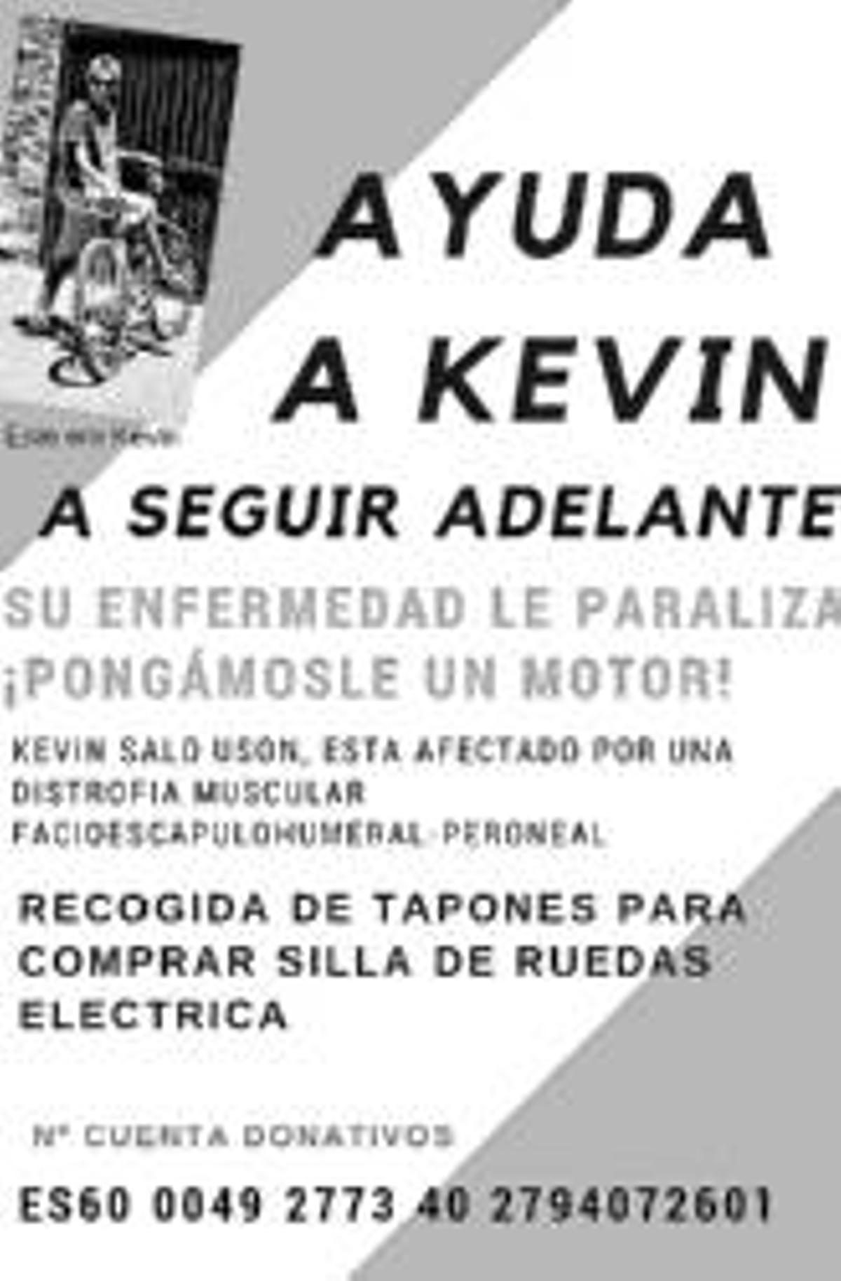 El municipio se vuelca con su vecino Kevin Salo