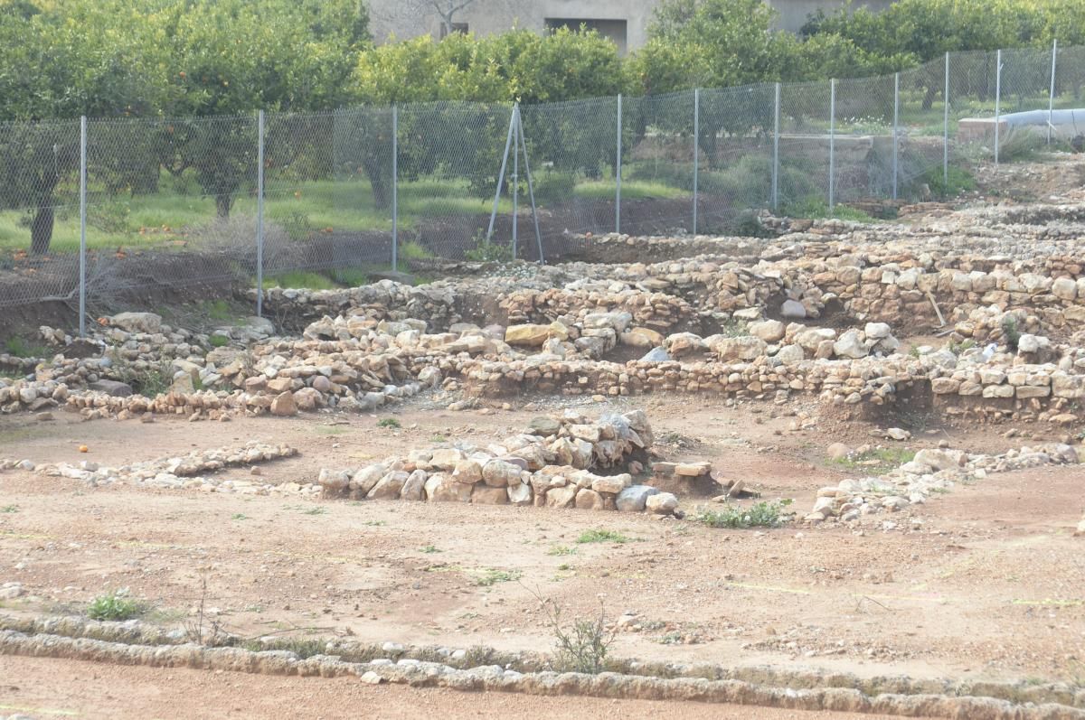 Obras en la villa romana de Castellón