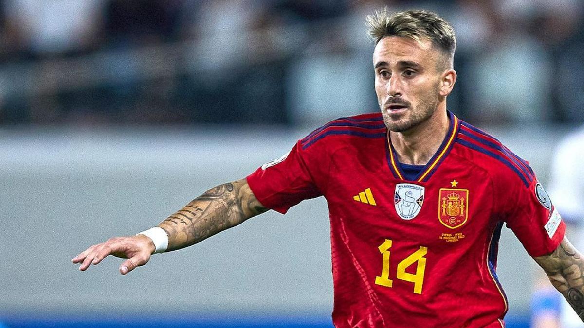 Aleix Garcia debutó con la Selección en noviembre