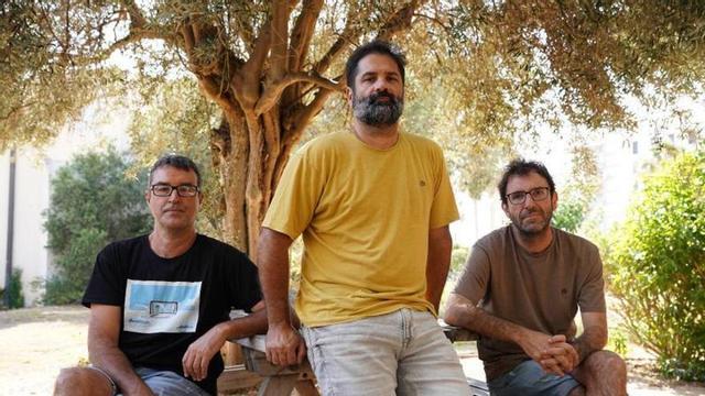 Pere Suau, Toni Bujosa y Pau Debon, creadores de "Debón canta suau"