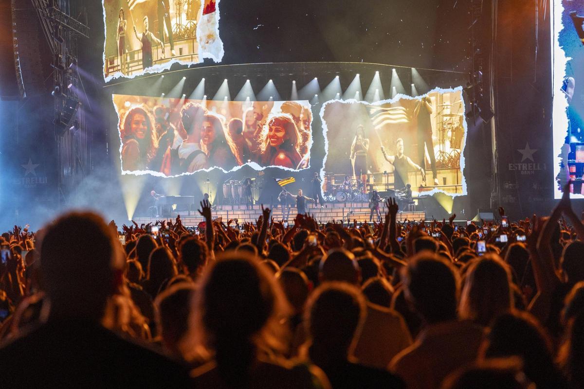 El concierto de Alejandro Sanz en Palma, en imágenes