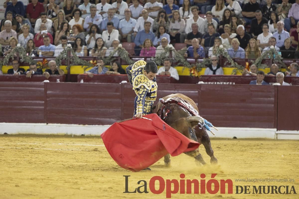 Cuarta corrida en la Feria Taurina de Murcia (Castella, Manzanares y Ureña)