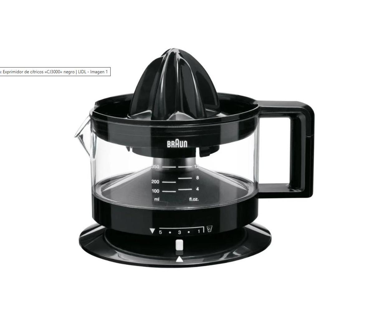 Exprimidor.