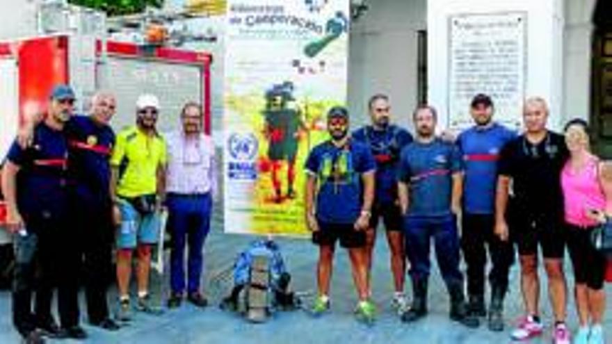 La ruta solidaria de Juanma Arrazola llega a Mérida