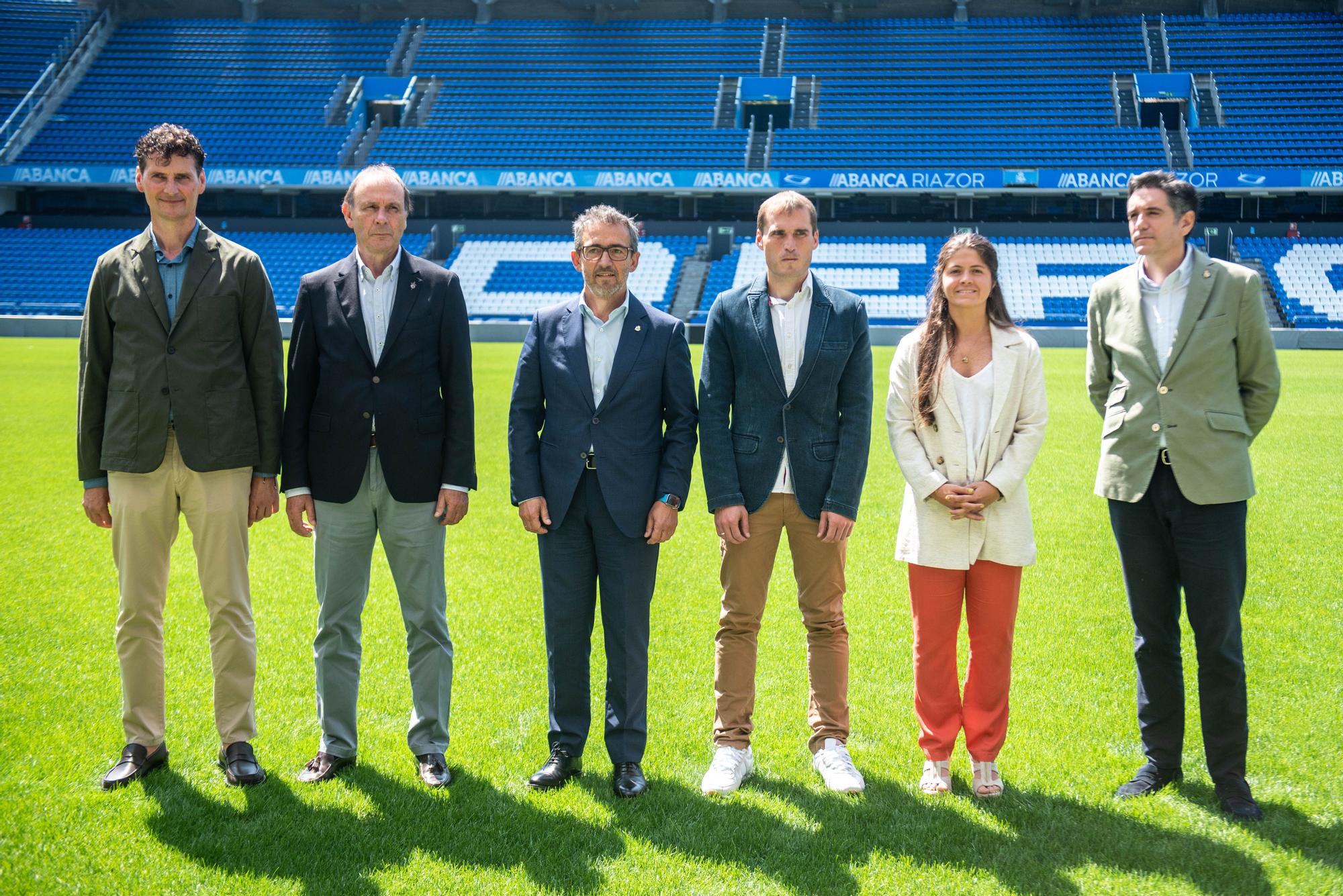 Nombramiento de Álvaro García Diéguez como nuevo presidente en la asamblea del Deportivo