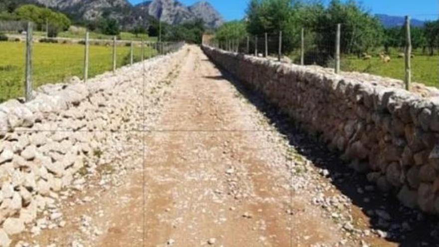 Denuncian la clausura del camino público de Passatemps, una vía de entrada a la Serra, en Bunyola: &quot;Es una vía antiquísima&quot;