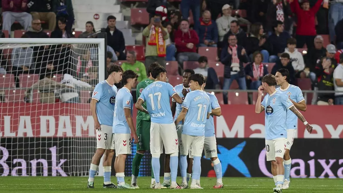 El Celta Fortuna colapsa en Girona