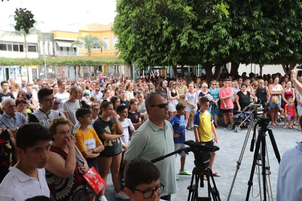 Concentración en memoria del niño asesinado en Beniel