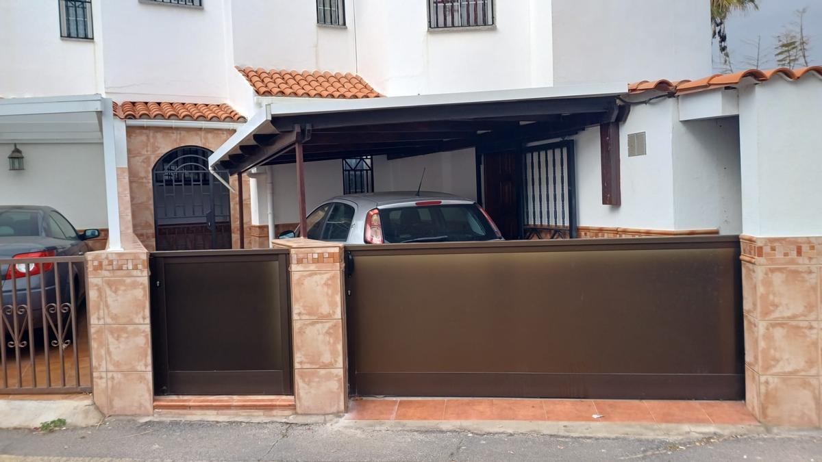 Vivienda en la que ocurrió el asesinato de una mujer alemana