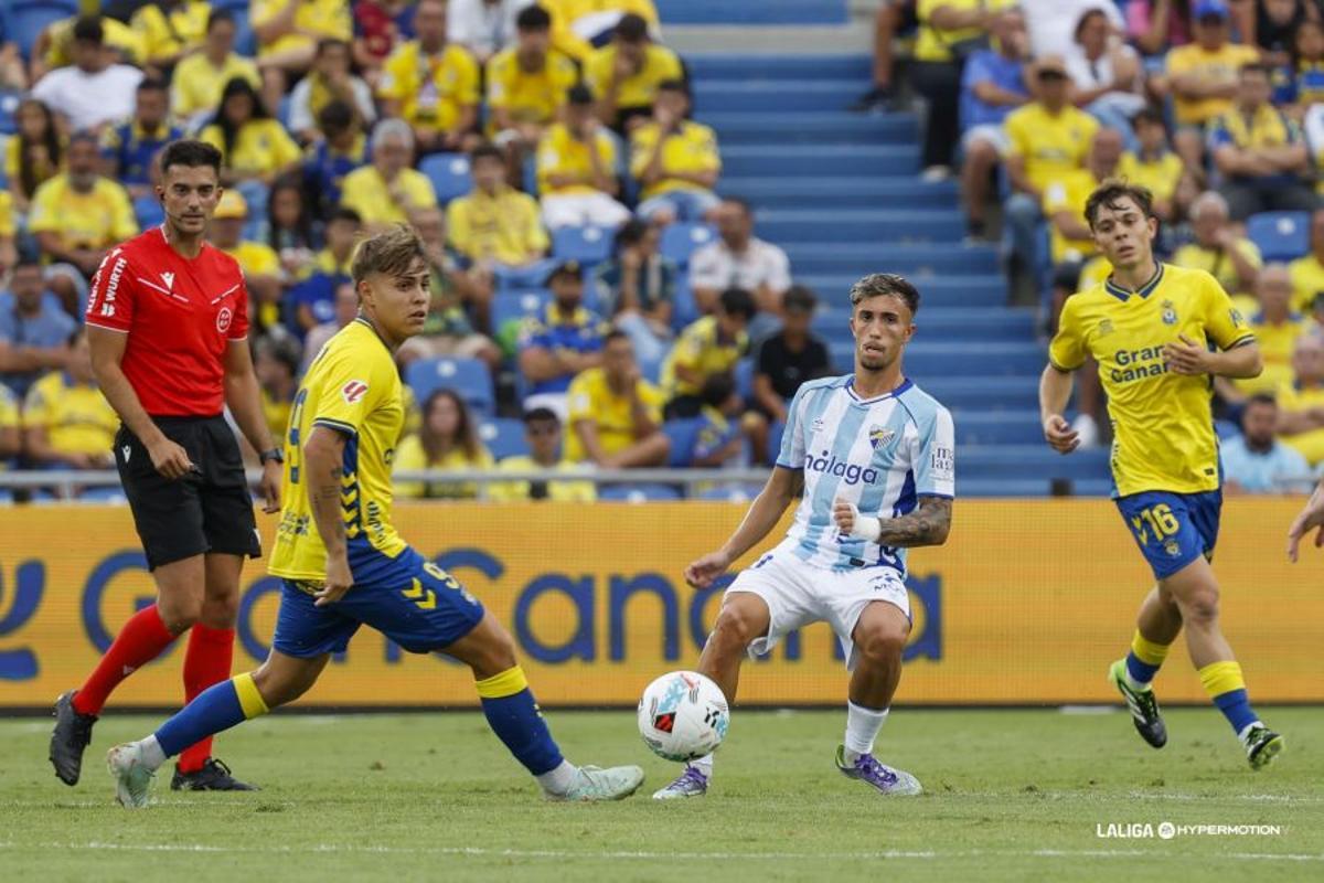El Málaga CF viajará a Las Palmas para disputar el primer partido del play off.
