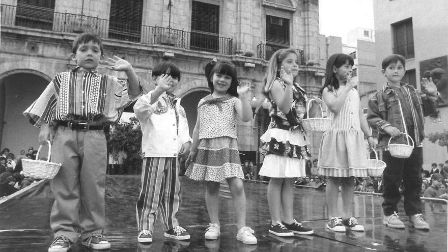 Gran desfile de moda en la plaza Mayor