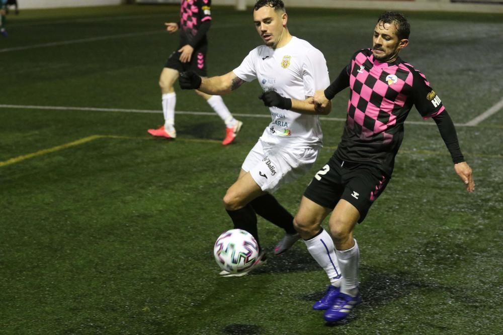 El cuadro santaeulaliense alcanza por primera vez la tercera ronda de la Copa del Rey tras lograr la clasificación en un trabajado encuentro