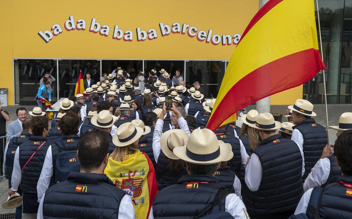 Convención McDonalds en Barcelona.