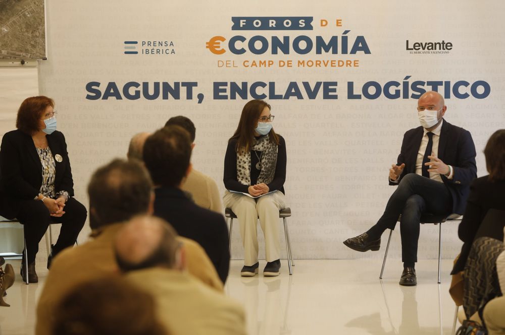 Las imágenes del foro de economía del Camp de Morvedre: Sagunt, enclave logístico.