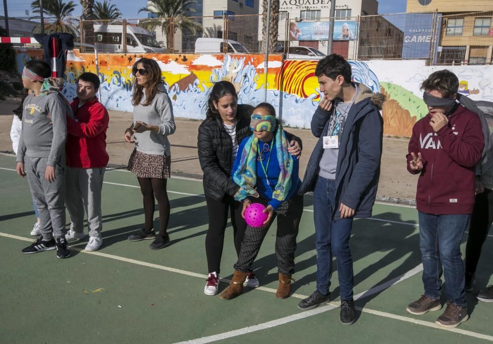 Alumnos con diversidad funcional en Severo Ochoa